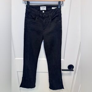 Frame Denim Women's Black Ankle Jeans